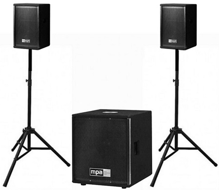 Aktiv PA System 800W mieten