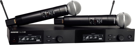 Shure SLXD24E-SM58 Dual Funkmikrofon